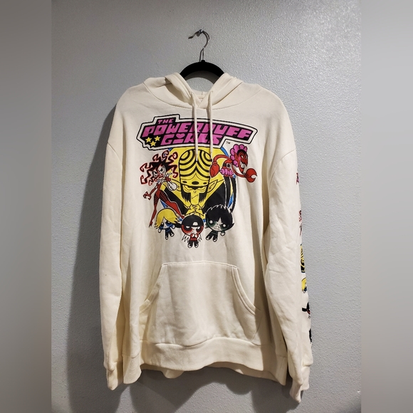 Men's The Powerpuff Girls Villain Graphic Pullover Sweatshirt - Off-Whit… - Picture 4 of 7